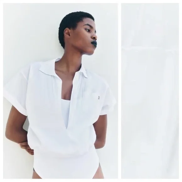 Zara Crisp White Garment - Picture 2 of 6